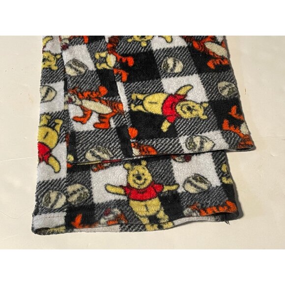 Disney Winnie Pooh pajama pants womens large 30 x 30 fleece sleepwear drawstring - Picture 8 of 10